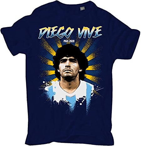 Herren T-Shirt Diego Vive Die Hand Gottes Größe S - 5XL