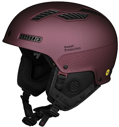 Sweet Protection Igniter 2Vi MIPS Ski Helmet - Lightweight, Highly Ventilated Hard Shell Adjustable Snowboarding Helmet, Barbera Metallic, Large/X-Large