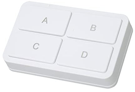 Commutateur à Bouton Intelligent, Commutateur de Commande d'Application sans Fil à 4 Gangs, Installation Facile, Large Application pour la Lumière pour les Appareils Ménagers