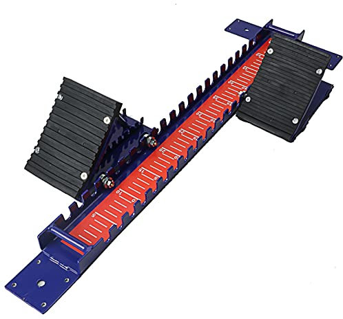 Einstellbarer Pedal-Startblock aus Aluminiumlegierung für Leichtathletik-Startblock für Leichtathletik-Events – einfach zu tragende Funktion