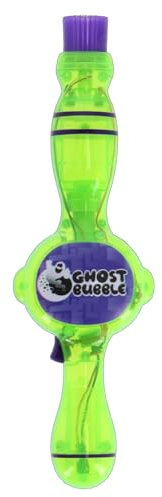 GHOST BUBBLE 869-9234 Seifenblasen Starter-Set, Set mit Seifenblasenmaschine und Seifenblasenlösung, Maschine füllt Seifenblasen mit Rauch, Macht Geräusche und Lichteffekte, für Kinder ab 5 Jahren