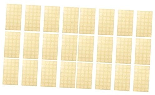 Operitacx 24hojas Etiquetas De Refuerzo Para Papel Transparentes Stickers Adhesivos Para Reparación y Protección De Páginas Para y Carpeta De