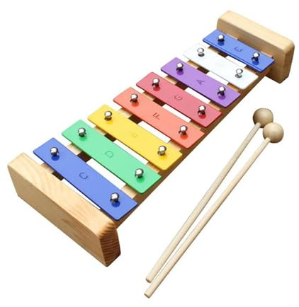 Xylophon-Instrument Für Erwachsene 8 Tasten Xylophon Musiktastatur Metall Musikinstrument Holz Xylophon Für Anfänger