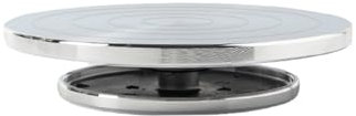 JOERBABU 15/20/25/30 cm Töpferscheibe Aluminium Drehteller Ton Werkzeug Doppelseitiger Töpferei Drehteller Skulptur Keramik Kuchenständer