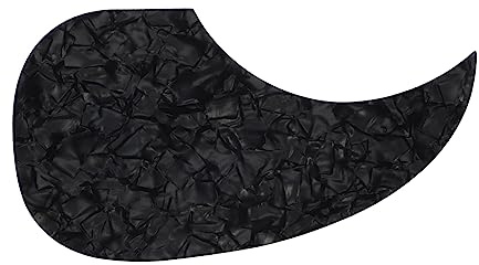 UPKOCH Selbstklebender Gitarrenschutz Kratzfestem Schutz 40/41 Zoll Akustikgitarre für Schlagbrett Pvc mit Dekorativem Effekt und Passend für Folk und Klassische Gitarren