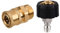 Gosknor 2pcs Adaptateur de Nettoyeur Haute Pression, M22-14mm à 1/4 Pouce Raccord Rapide Nettoyeur Haute Pression Kit de Déconnexion Rapide pour Pompe de Tuyau de Nettoyeur Haute Pression
