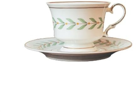 CLQYXRMVC Tazze tè pomeridiano Inglese Tazza da tè Nero Tazza da tè con Fiori in Ceramica Vintage Set di Tazze da caffè e piattino squisiti e pratici Tazze da caffè Tazze da tè(Green)