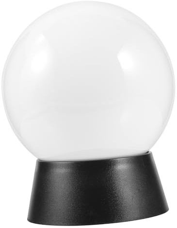 HAMPPLIES Aplique de Pared LED para Exteriores Diseño Moderno de Bola, Luz Cálida, Material Acero Inoxidable y Acrílico, Fácil Instalación para Jardín o Pasillo