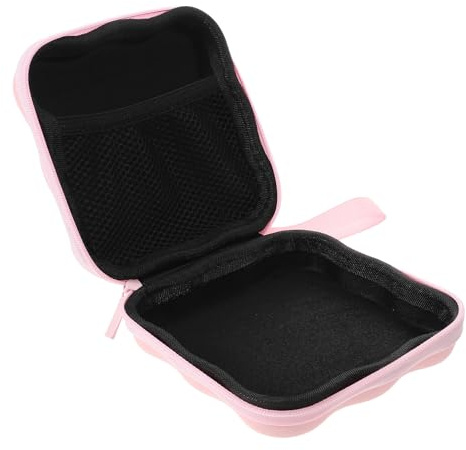 Yardwe Sanitary Napkin Storage Box for Women Portable Tampon Travel Case Toilet Organizer Box Feminine Pad Dispenser for Bathroom Use