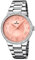 Festina Damen Analog Quarz Uhr mit Edelstahl Armband F16719/3