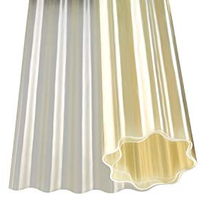 Polyester Wellbahn natur transparent Langrollen (30000 x 1500 mm)