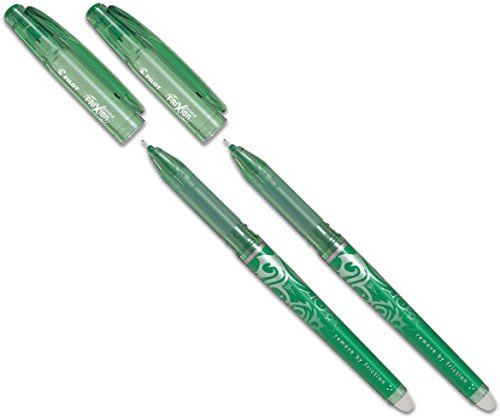 Pilot Tintenroller Frixion, radierbar (2 Stifte, grün)