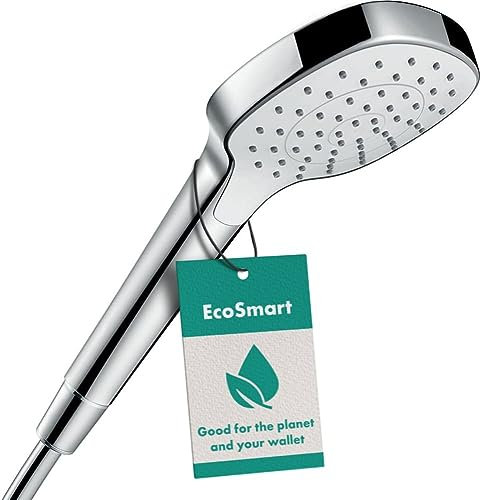 hansgrohe Croma E Douchette à main 110 1jet EcoSmart, blanc/chromé, 26815400