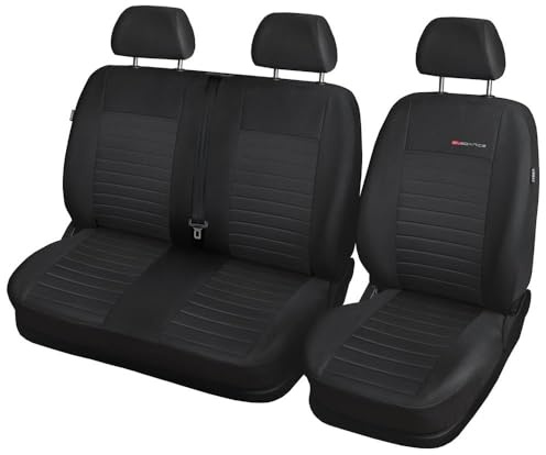 Mossa - Maßgeschneiderte Sitzbezüge Auto kompatibel mit FIAT Ducato Van (1994-2006) - Autositzbezüge Schonbezüge für Autositze - E4