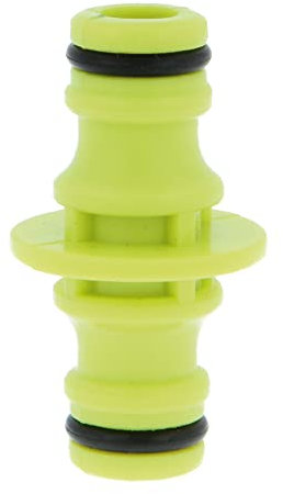 Amig - Manicotto per Unire 2 Tubi Flessibili | Collegamento Rapido e Facile per Tubi dell'Acqua da Giardino | Une 2 Tubi con Connettori Femmina | Plastica ABS | Verde Pistacchio