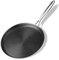 Innerwell Padelle per Crepes 28 cm in Acciaio Inox,Padelle Induzione con Manico Lungo,Antiaderente & Resistente Crepiera,Senza PFOA