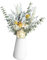 FLCPJGV Bouquet de Fleurs Séchées, Feuilles D'eucalyptus, Décoration de Table de Fête à Domicile, Cadeau DIY , Crown