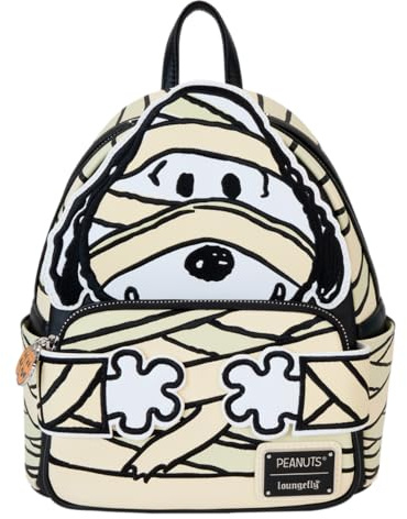 Loungefly Peanuts Snoopy Mummy Glow Mini-Rucksack, mehrfarbig, Einheitsgröße, Mini, multi, One size