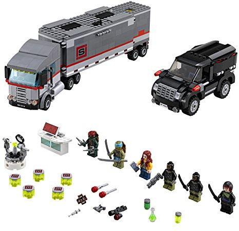LEGO Tortugas Ninja - Playset con 6 Minifiguras y un Accesorio (79116)