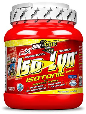 Amix - Suplemento Deportivo - Isolyn Isotonic 800 g - Aporte de Energía - Ayuda a Mejorar el Rendimiento Físico - Bebida Isotónica en Polvo - Sabor Limón