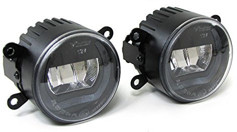Klarglas LED Nebelscheinwerfer mit Tagfahrlicht für Mazda MPV II LW 99-03