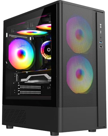 PALICOMP INTEL Core i7 12700 2.1Ghz/4.9Ghz - 12 Core - 16GB DDR4-240GB SSD - 1TB HDD - NO OS - GEFORCE RTX5060 8GB - 4K - HDMI - Gaming PC Desktop PC - CAS1B
