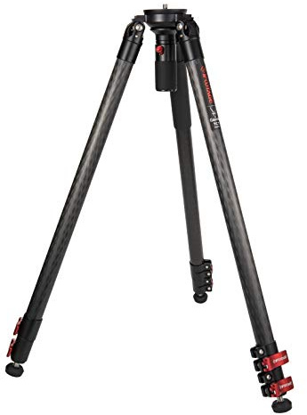 IFOOTAGE Gazelle TC7 61/155 cm Kamera Stativ,Kohlefaser Videostativ,3 Abschnitte mit Mittelstange, maximale Belastung 19,8 lbs/9 kg, für Canon, Nikon, Sony DSLR-Camcorder-Videofotografie