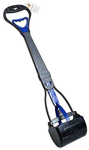 ienjoyed Non-Breakable Pooper Scooper for Large Medium & Small Dogs Heavy Duty, 28“Long Handled Dog Poop Scooper for Grass,Durable Dog Poop Pick Up Tool, Poop Grabber