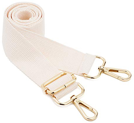 Breiter Schultertaschengurt,Verstellbarer Ersatz-Taschengurt mit Metall-Drehhaken,weiche Canvas-Taschengurte,Schultertaschengurt,Gürtel,Messenger Bag,austauschbarer Gurt für Crossbody-Handtasche