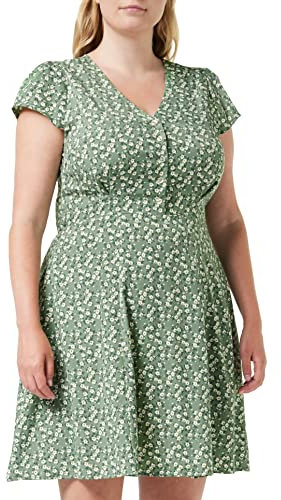 Louche Cathleen-Double-Daisy Robe, Vert, 44 Femme