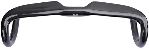 RXL SL Racercykelstyre, drop bars-styre, 31,8, kolfiberstyre, 440 mm, 44 cm, lätt ergonomiskt gravel cykelstyre UD-drop ben-barer, fast Gear Aero-styre, vägcykel