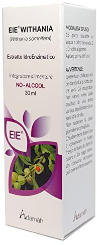 WITHANIA 30 ml ADAMAH l Integratore alimentare con Estratto idroenzimatico