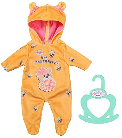 BABY born Bären-Strampler für 36 cm Puppen | Bärenohren, Einteiler, passend für 36 cm Puppen