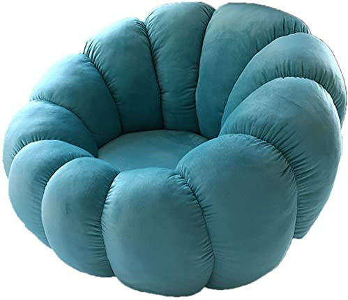 ANAART Kindersofa Pumpkin Lazy Chair für Jungen oder Mädchen, Multi-Szene(Color:Nile Blue)