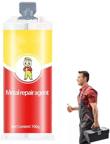 Adhesivo multiusos para reparación, pegamento multiusos Kavlee, pegamento Super AB, adhesivo de reparación, adhesivo multifuncional y fácil de usar para metal, acero, cerámica, acrílico y