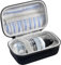 Procase Estuche De Viaje para Paquetes De Enjuague Nasal NeilMed, Bolsa Portátil para Neti Pot Maoever, Estuche para Botella Y Paquetes De Sal para Lavado Nasal - Negro