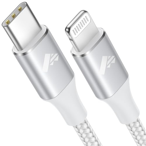 USB C Lightning Kabel 1M USB C auf Lightning Kabel [MFi Zertifiziert] iPhone Ladekabel Nylon Power Delivery Lightning Kabel USB C Ladekabel für 14 Pro Max/13/13 Pro/12/12 Pro Max/11 Pro/X/XS/8 Plus