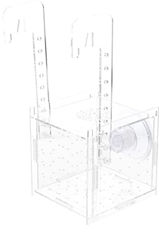 UPKOCH Fish Tank Incubator Isolation Box Professional Box Hanging Fish Separator for Guppy Breeding Egg Hatching