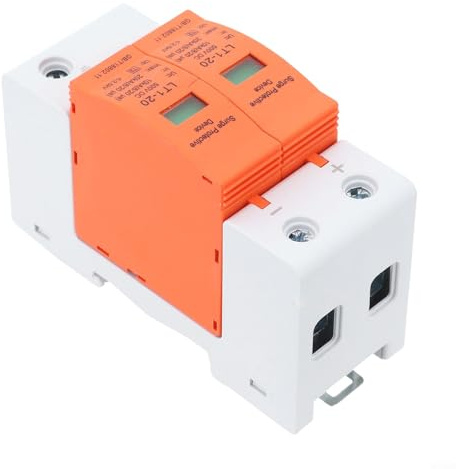 Dispositif de protection contre les surtensions 20 KA pour DC 500 V/1000 V, adapté à divers environnements, ignifuge (A)