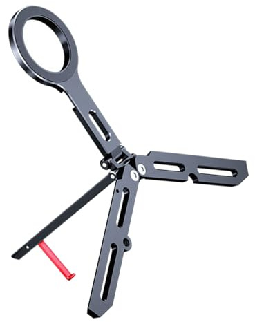 Phone Tripod Stand Aluminium Smartphone Tripod Pocket Cellphone Stand Strong Magnets Quick Mount For Phone