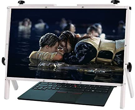 MEVZHH Magnifyiglasses,Laptop Screen Magnifier Desktop Screen Magnifyiglass,22 Anti Blue Light Laptop Screen Protector,Compatible with 15/16/17/18/20 Mobile Phone, Tablet/Natural