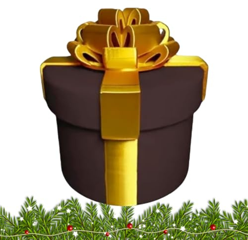 Nervige Geschenkbox, 3D Gedruckte Geschenkbox Mit Twist Aufbewahrung, Speicher Streichbox Rätsel Für Kreative Geschenke Speicher Streichbox, Annoy Gift Box, Neuartige Geschenkboxen, 9.5x9.5x12.5cm