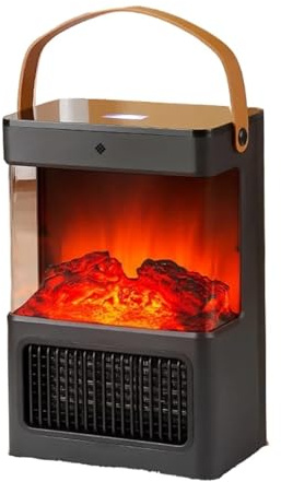 Dispositivo di riscaldamento, Riscaldatore d'aria for piccoli ambienti for uso interno, 3 modalità, riscaldatore in ceramica PTC con termostato, sicurezza silenziosa