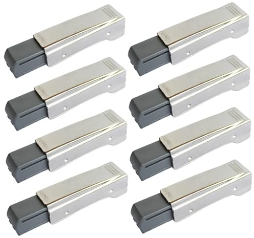 Soft Close Hinges for Cabinet Doors, 8Pcs Slow Close Cabinet Hinges Smooth Soft Hinge Clip Top Retrofitting Attachment for Door and Furniture