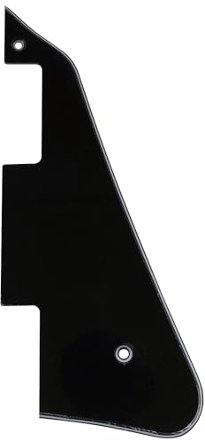 Musiclily Pro LP Gitarre Schlagbrett Pickguard 3-lagig Schwarz | für USA LP Modern Style E-Gitarre,