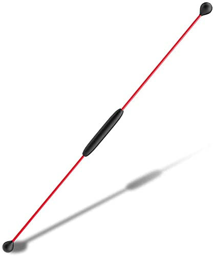 Fitness Schwingstab Pilates Yoga Stange Tremor Bar vibrierende Fitness-Stange Elastische Fitnessstange Krafttraining Trizeps Muskeltraining Geeignet für Heimtraining Schulter Arm Brust und Taille Fit