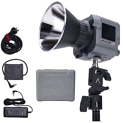 Aputure Amaran 60D S COB LED Video Continuous Photo Lighting 65W LED Daylight 5600K Bowens Mount with Lighting FX APP Control 60D Upgraded Version