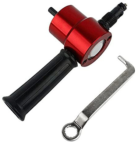 Karlak Grignoteuse pour tôle, grignoteuse à double tête, accessoire pour coupe courbe droite et cercle