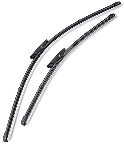 NINAI Car Front Windshield Wiper Blades for Renault Megane 3 2008-2016, Windscreen Wiper Blades Wiper Arm Brushes Cutter Window Wiper Wipers Accessories
