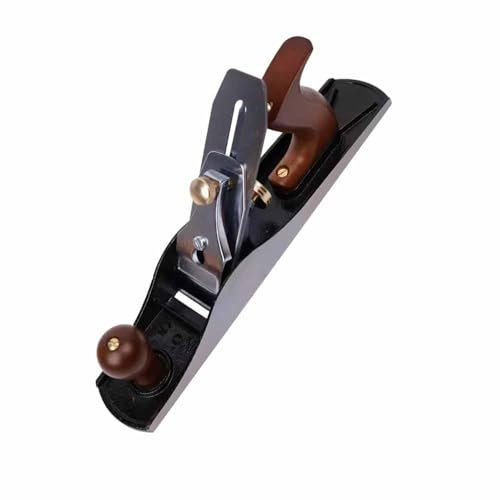 LeTkingok Cepilladora Profesional para Carpintería, Cepilladora Manual, Plano Europeo, Borde Inferior, Gran Plano de Recorte de Madera, Herramienta de Carpintero de 354mm